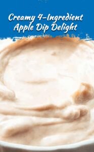4-Ingredient Cream Cheese Apple Dip