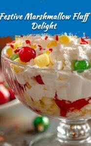 Christmas Marshmallow Fluff Salad
