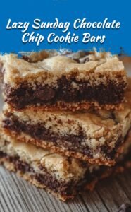 Classic Lazy Chocolate Chip Bars