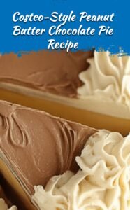 Costco Copycat Peanut Butter Chocolate Pie Recipe