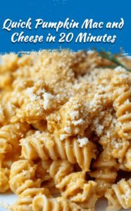 Creamy Pumpkin Mac and Cheese in 20 Minutes