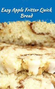 Easy Apple Fritter Quick Bread