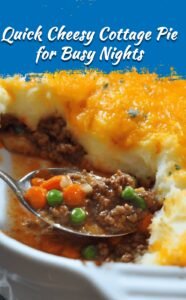 Easy Cheesy Cottage Pie for Busy Nights