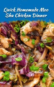 Homemade Moo Shu Chicken Delight