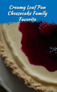 Loaf Pan Cheesecake Recipe