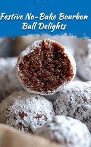 No-Bake Bourbon Ball Holiday Treats