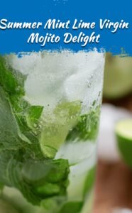 Refreshing Virgin Mojito for Summer