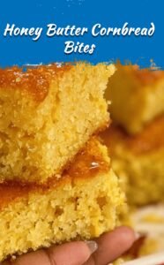 Southern-Style Honey Butter Cornbread Poppers 🌽✨