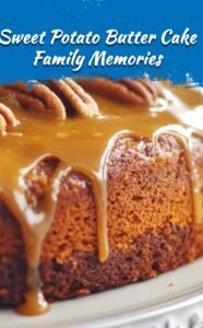 Southern Sweet Potato Butter Cake