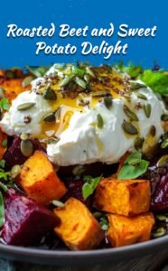 Warm Beet and Sweet Potato Salad