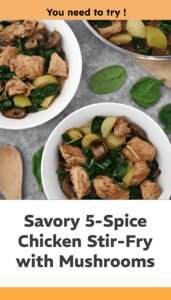 5-Spice Chicken with Mushrooms & Veggies