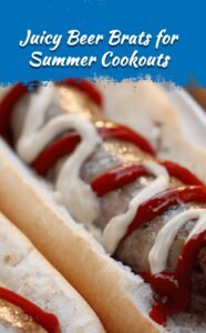 Beer Brats Recipe for Summer BBQs