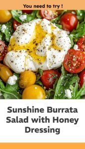 Burrata Salad Recipe with Fresh Ingredients and Flavors