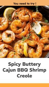 Buttery Cajun BBQ Shrimp New Orleans Style