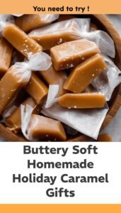 Buttery Soft Homemade Caramels for Holiday Gifting