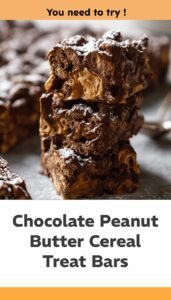 Chocolate Peanut Butter Muddy Buddy Bars