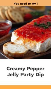 Cream Cheese Pepper Jelly Party Dip