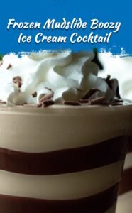 Creamy Boozy Frozen Mudslide Cocktail Recipe