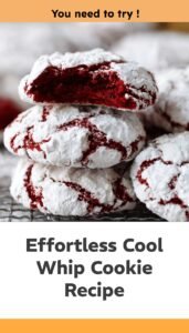 Easy 4-Ingredient Cool Whip Cookies