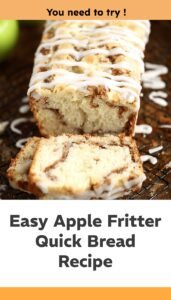 Easy Apple Fritter Quick Bread