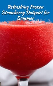 Easy Frozen Strawberry Daiquiri Recipe for Summer