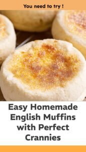Easy Homemade English Muffins with Perfect Crannies
