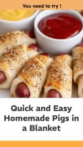 Easy Homemade Pigs in a Blanket Recipe