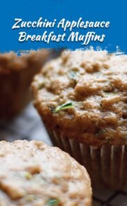 Easy Moist Zucchini Applesauce Muffins