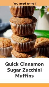 Easy One-Bowl Zucchini Bread Muffins
