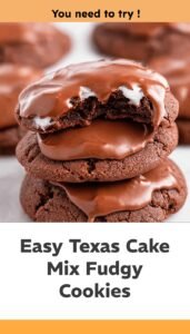 Easy Texas Sheet Cake Mix Cookies