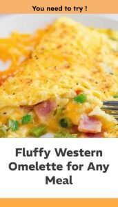 Fluffy 3-Egg Western Omelette Recipe for Any Meal