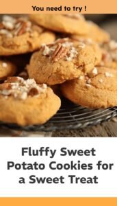 Fluffy Sweet Potato Cookie Delights