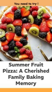 Fruit Pizza Summer Dessert Recipe Ideas