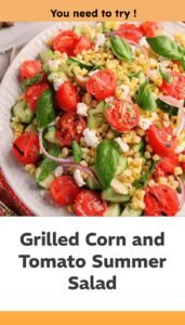 Grilled Corn Tomato Summer Salad