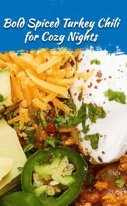 Hearty Turkey Chili with Bold Spices