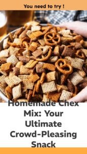 Homemade Chex Mix for Every Occasion