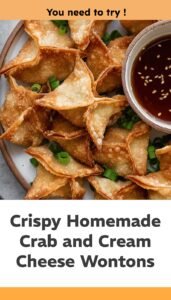 Homemade Crab Rangoon Delight