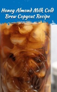 Honey Almond Milk Cold Brew Coffee Recipe