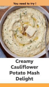 Lightened-Up Cauliflower Potato Mash