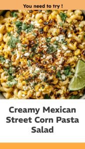 Mexican Street Corn Pasta Salad for Summer Gatherings