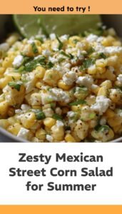 Mexican Street Corn Salad – Fresh Zesty Summer Side