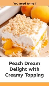 Peaches and Cream Dream Delight