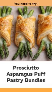 Prosciutto Asparagus Puff Pastry Delights