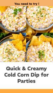 Quick 5-Minute Party Corn Dip