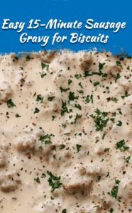 Quick Homemade Sausage Gravy for Breakfast