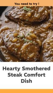 Savory Smothered Steak Delight