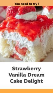 Strawberry Shortcake Vanilla Delight
